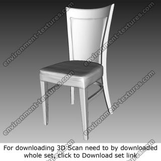 3D Scan of Chair Wooden #5